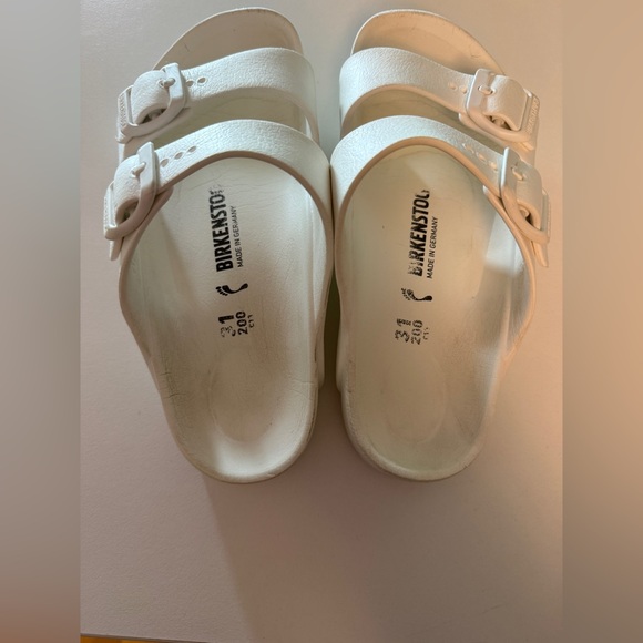 Birkenstock Arizona EVA 31, Kids 13/13.5 White EUC - Picture 4 of 10